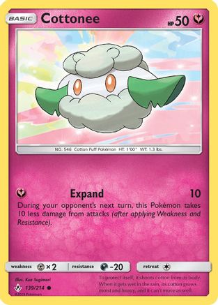 Cottonee 139/214/214 - Common