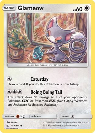 Glameow 159/214/214 - Common