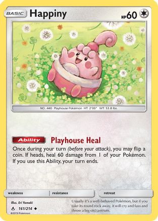 Happiny 161/214/214 - Uncommon