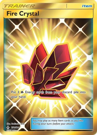 Fire Crystal (Secret) 231/214 - Secret Rare - Holofoil