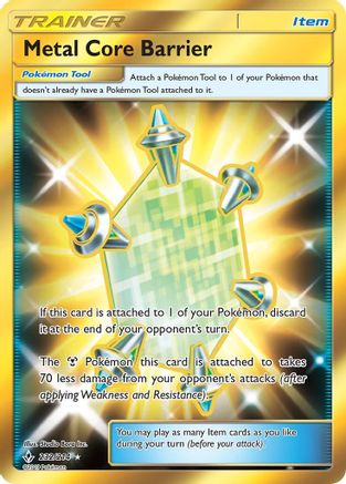 Metal Core Barrier (Secret) 232/214 - Secret Rare - Holofoil