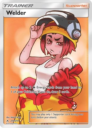 Welder (Full Art) 214/214/214 - Ultra Rare - Holofoil