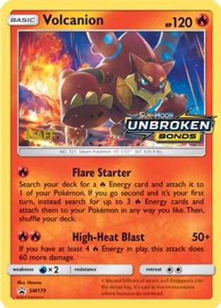 Volcanion SM179 - Promo - Holofoil