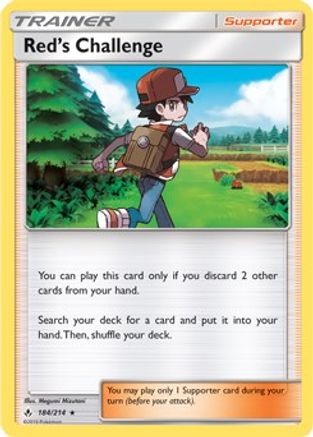 Red's Challenge 184/214 - Rare