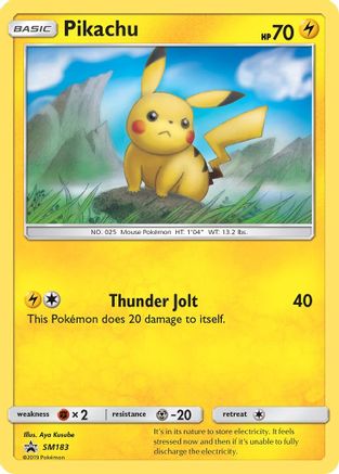 Pikachu SM183/248 - Promo - Holofoil
