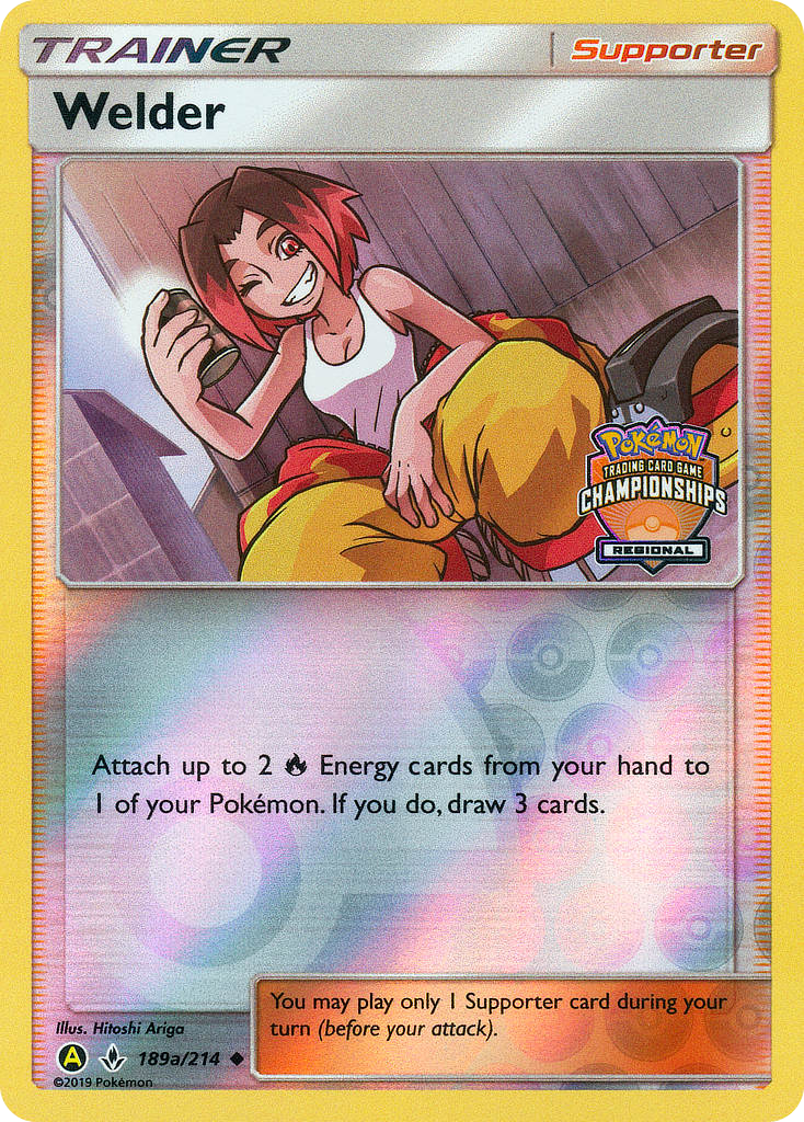 Welder 189a/214 - Uncommon - Reverse Holofoil