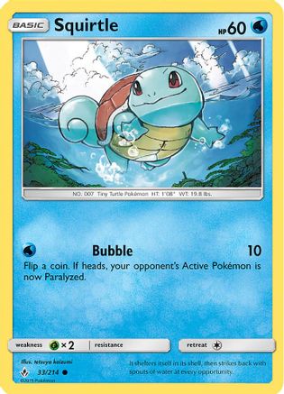 Squirtle 033/214 - Promo - Holofoil