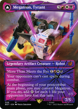 Megatron, Tyrant // Megatron, Destructive Force (Shattered Glass) [Transformers]