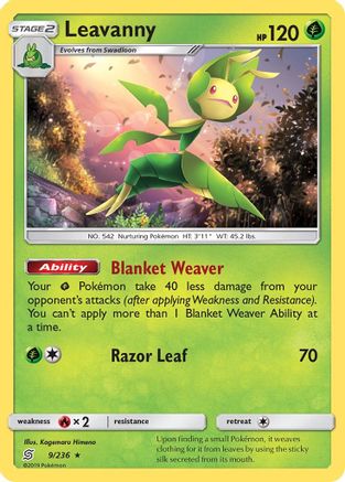 Leavanny 009/236/236 - Rare