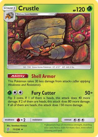 Crustle 011/236/236 - Rare