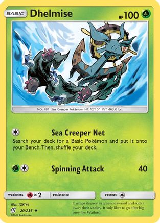 Dhelmise 020/236 - Uncommon