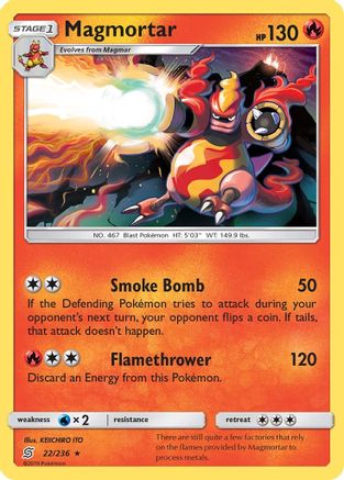 Magmortar 022/236 - Rare