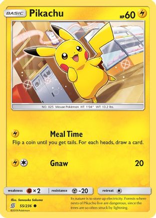 Pikachu (55) 055/236/236 - Common