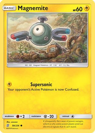 Magnemite 058/236/236 - Common