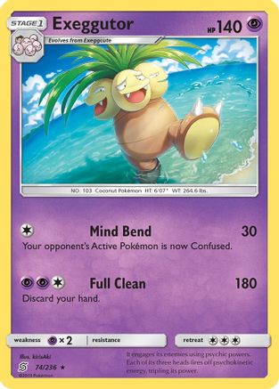 Exeggutor 074/236 - Rare