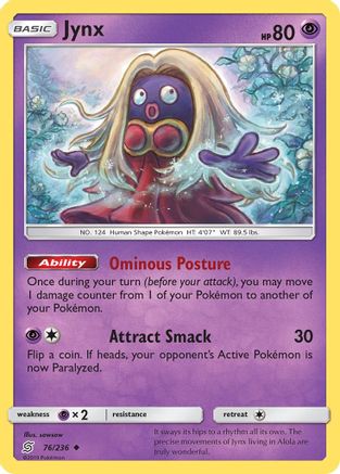 Jynx 076/236/236 - Uncommon