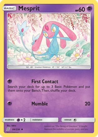 Mesprit 084/236/236 - Uncommon