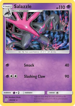 Salazzle (99) 099/236 - Rare