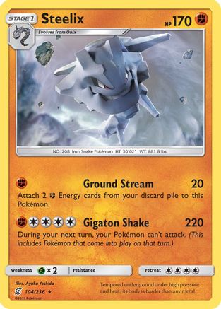 Steelix 104/236/236 - Rare