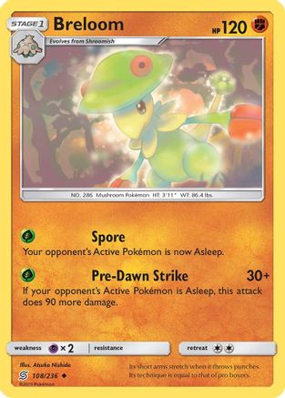Breloom 108/236/236 - Uncommon