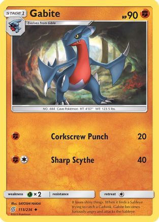 Gabite 113/236 - Uncommon