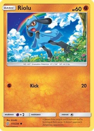 Riolu (115) 115/236/236 - Common