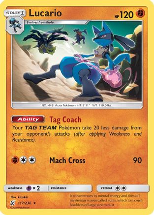 Lucario 117/236/236 - Rare
