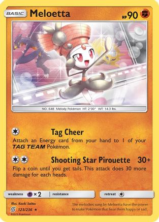 Meloetta 123/236/236 - Rare