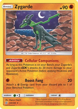 Zygarde 124/236/236 - Rare