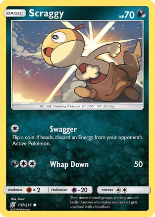 Scraggy 137/236/236 - Common