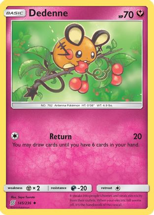 Dedenne 145/236/236 - Uncommon