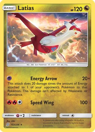 Latias 153/236/236 - Rare