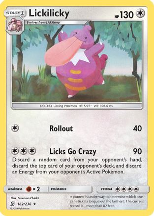 Lickilicky 162/236 - Rare