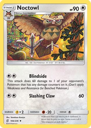 Noctowl 166/236/236 - Uncommon