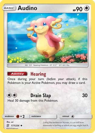 Audino 177/236/236 - Uncommon