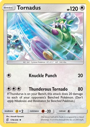Tornadus 178/236 - Uncommon