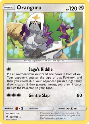 Oranguru 182/236 - Uncommon