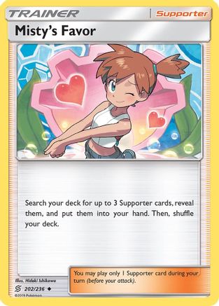 Misty's Favor 202/236/236 - Uncommon