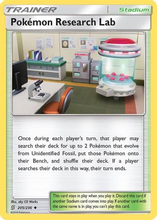 Pokemon Research Lab 205/236/236 - Uncommon