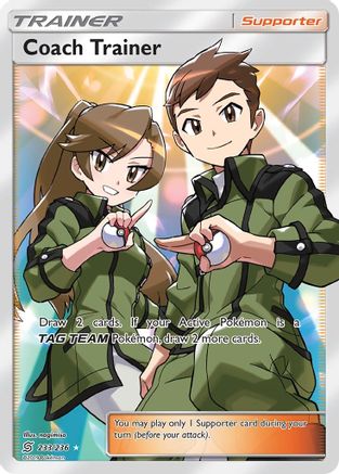 Coach Trainer (Full Art) 233/236 - Ultra Rare - Holofoil