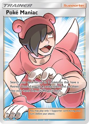 Poke Maniac (Full Art) 236/236 - Ultra Rare - Holofoil