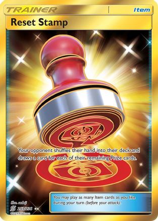 Reset Stamp (Secret) 253/236 - Secret Rare - Holofoil