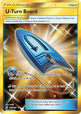 U-Turn Board (Secret) 255/236 - Secret Rare - Holofoil