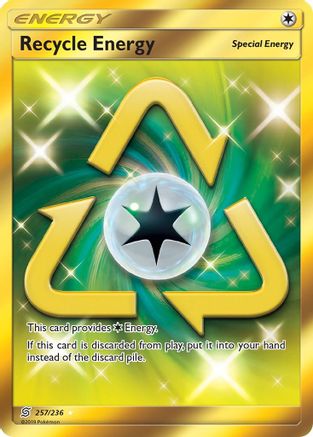 Recycle Energy (Secret) 257/236 - Secret Rare - Holofoil