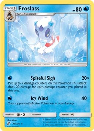 Froslass 038/236 - Rare