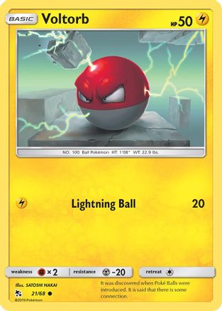 Voltorb 021/68/68 - Common
