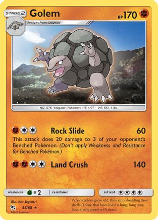 Golem 035/68/68 - Rare