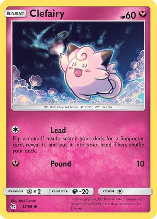 Clefairy (38) 038/68/68 - Common