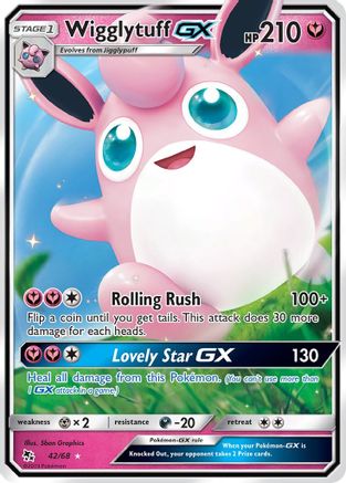 Wigglytuff GX 042/68/68 - Ultra Rare - Holofoil
