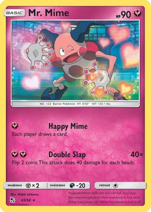 Mr. Mime 043/68/68 - Rare